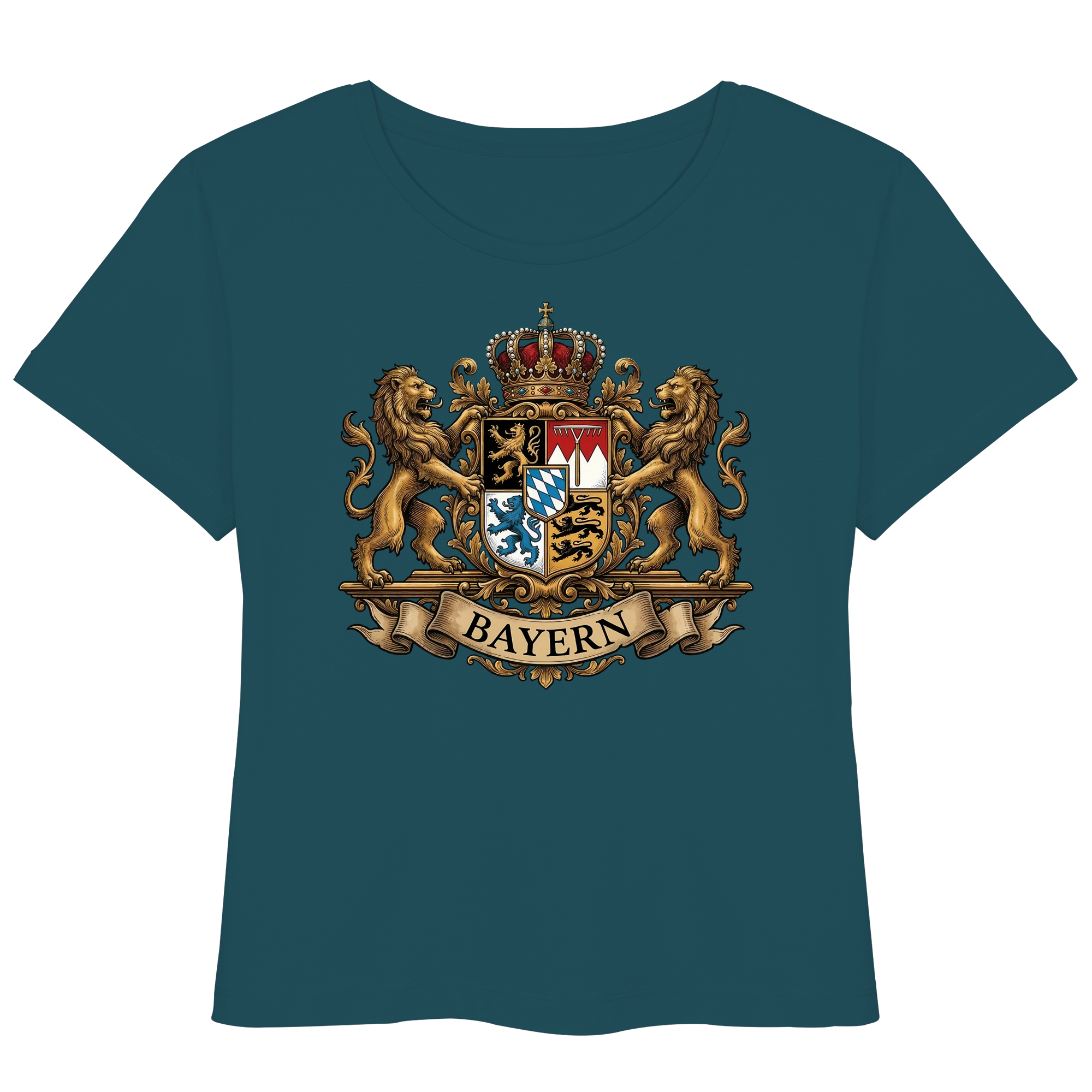 BAYERN - Womens Organic Lightweight T-Shirt - BayrischerHumor
