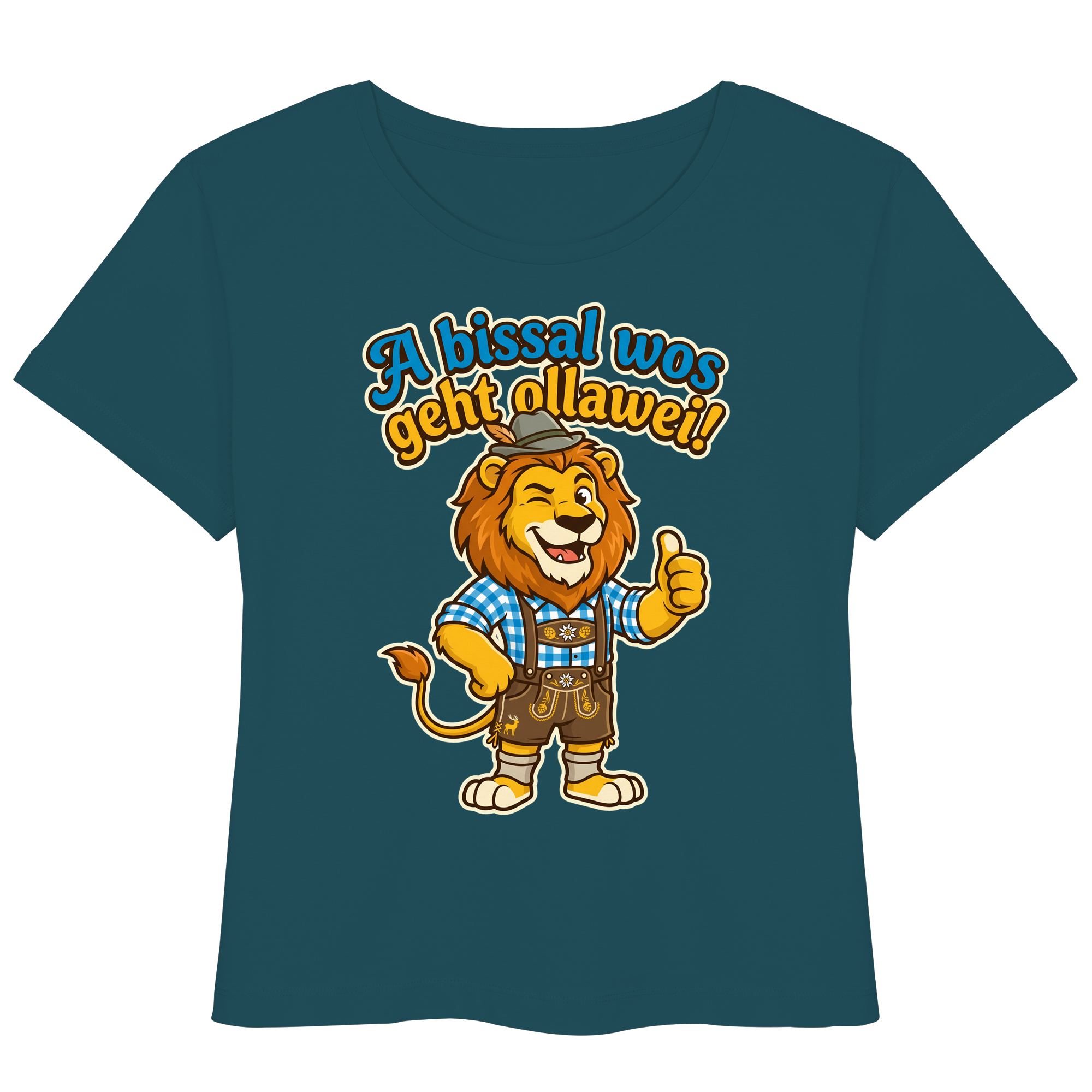 A BISSAL WOS GEHT OLLAWEI! - Womens Organic Lightweight T-Shirt