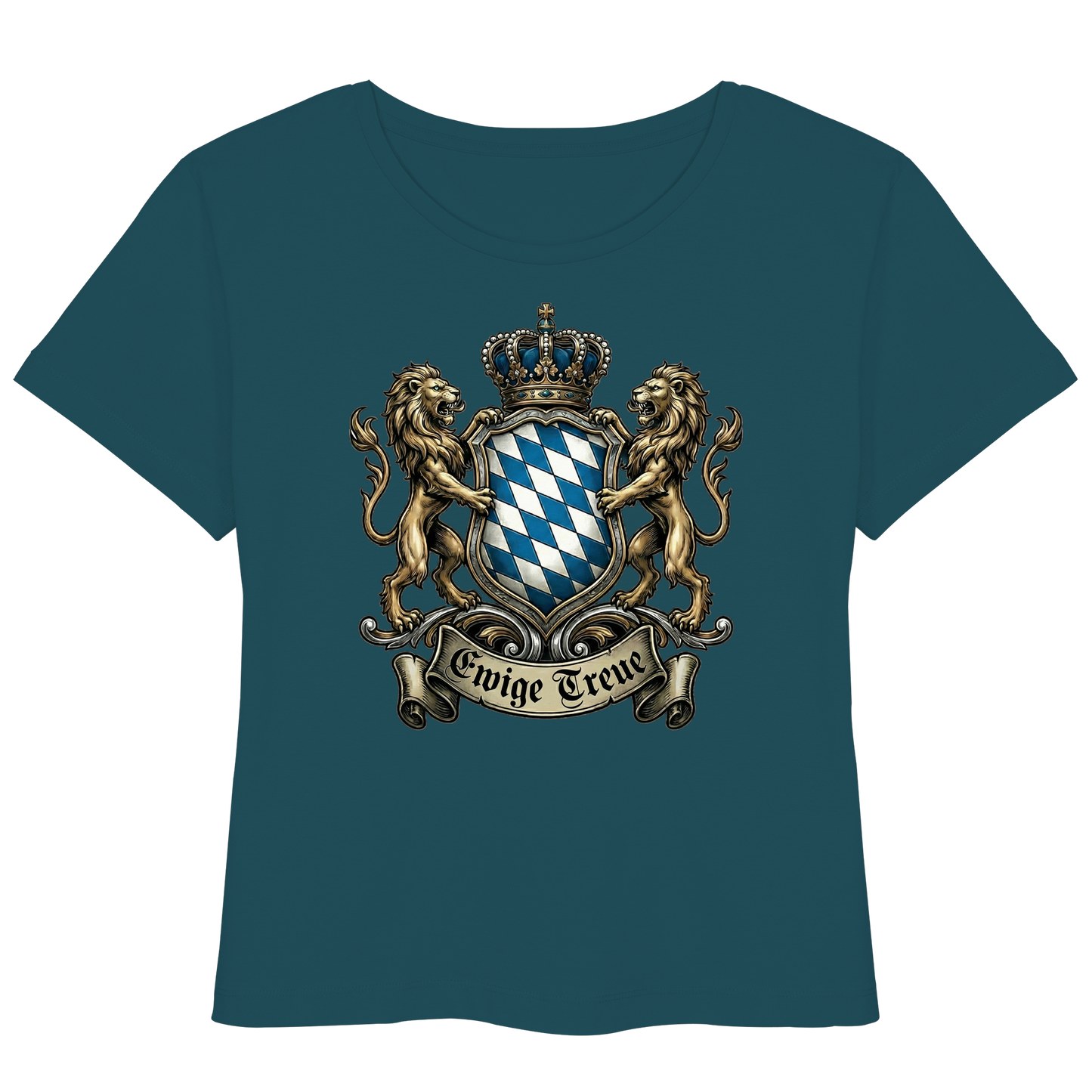 EWIGE TREUE - Womens Organic Lightweight T-Shirt - BayrischerHumor
