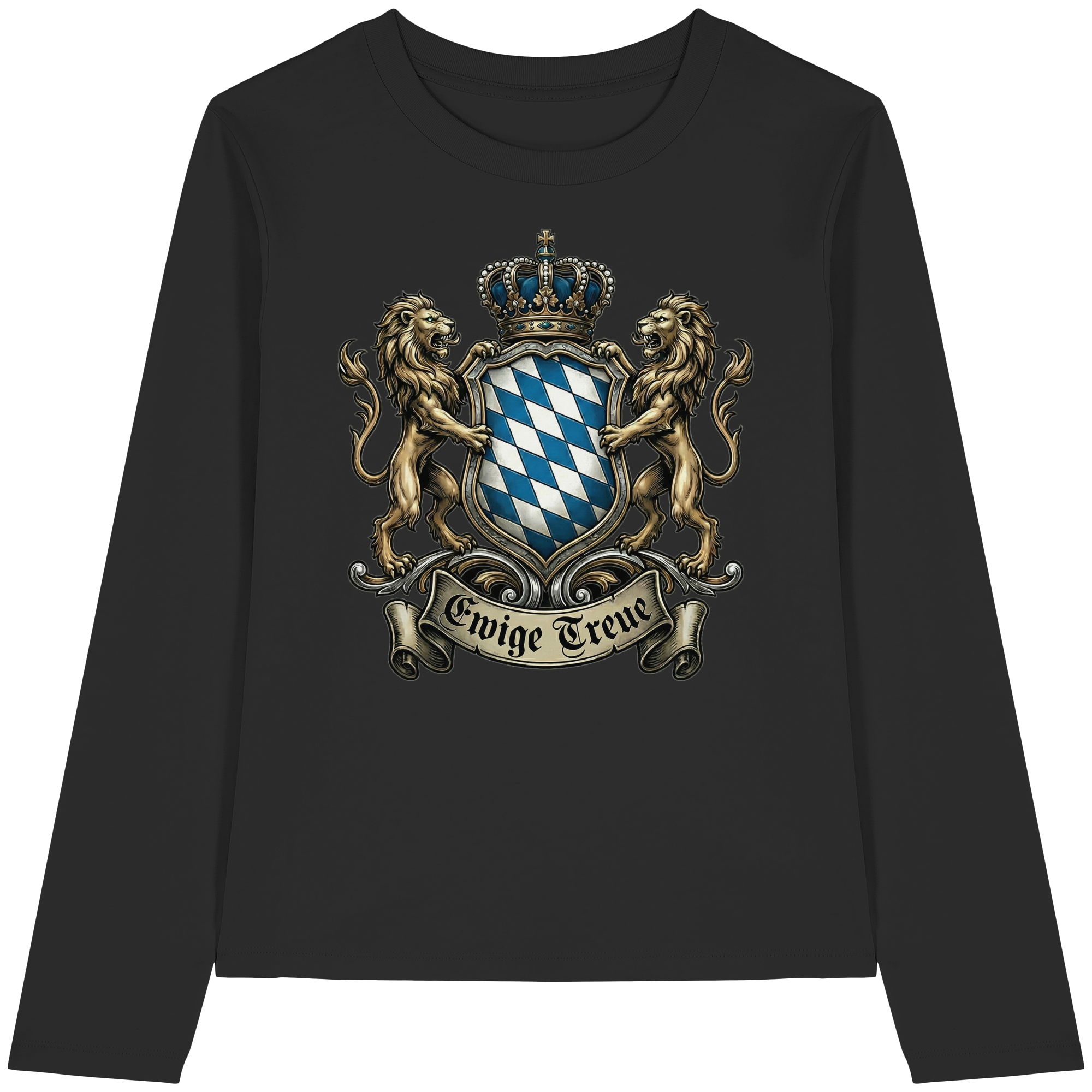 EWIGE TREUE - Womens Organic Longsleeve T-Shirt - BayrischerHumor