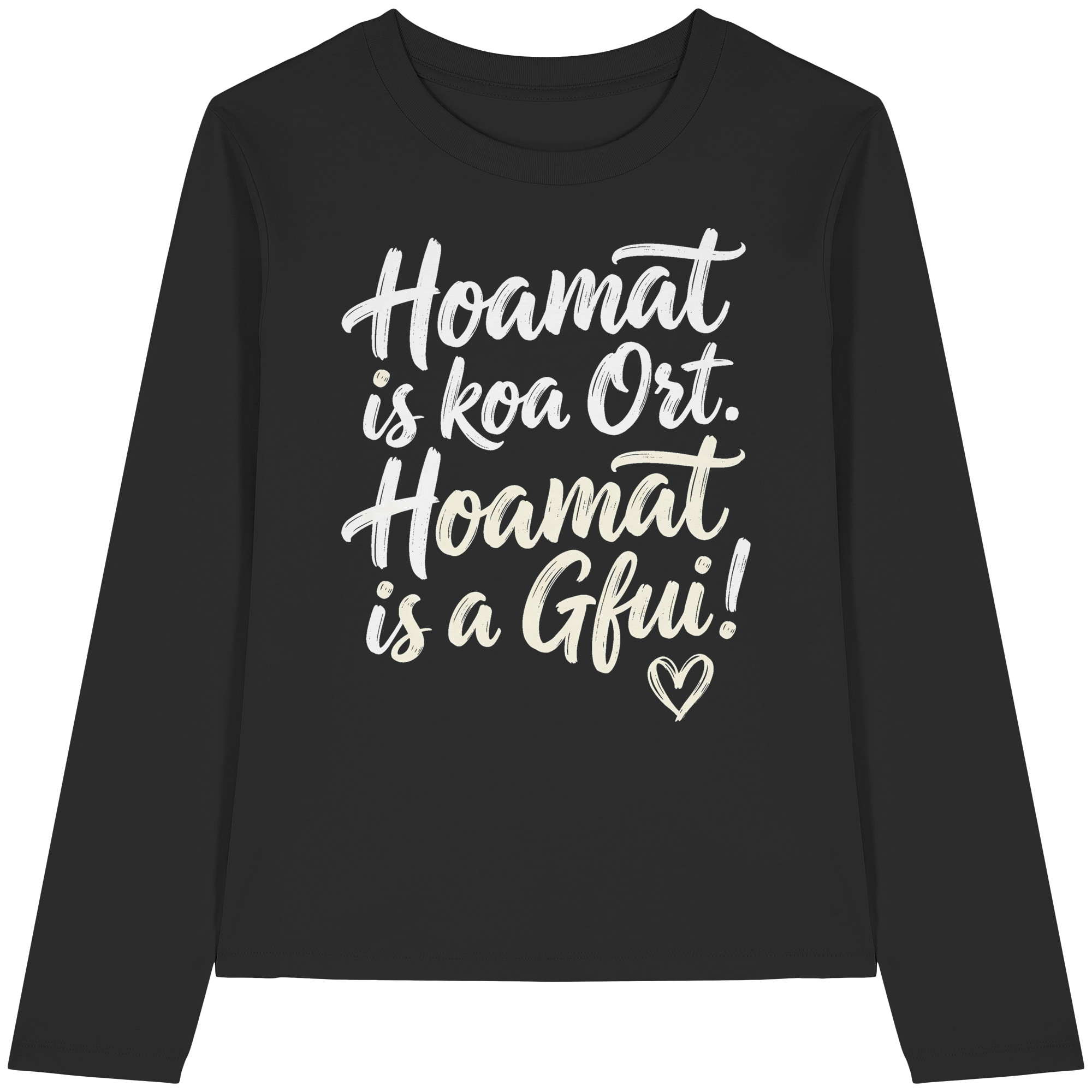 HOAMAT IS KOA ORT. HOAMAT IS A GFUI! - Womens Organic Longsleeve T-Shirt