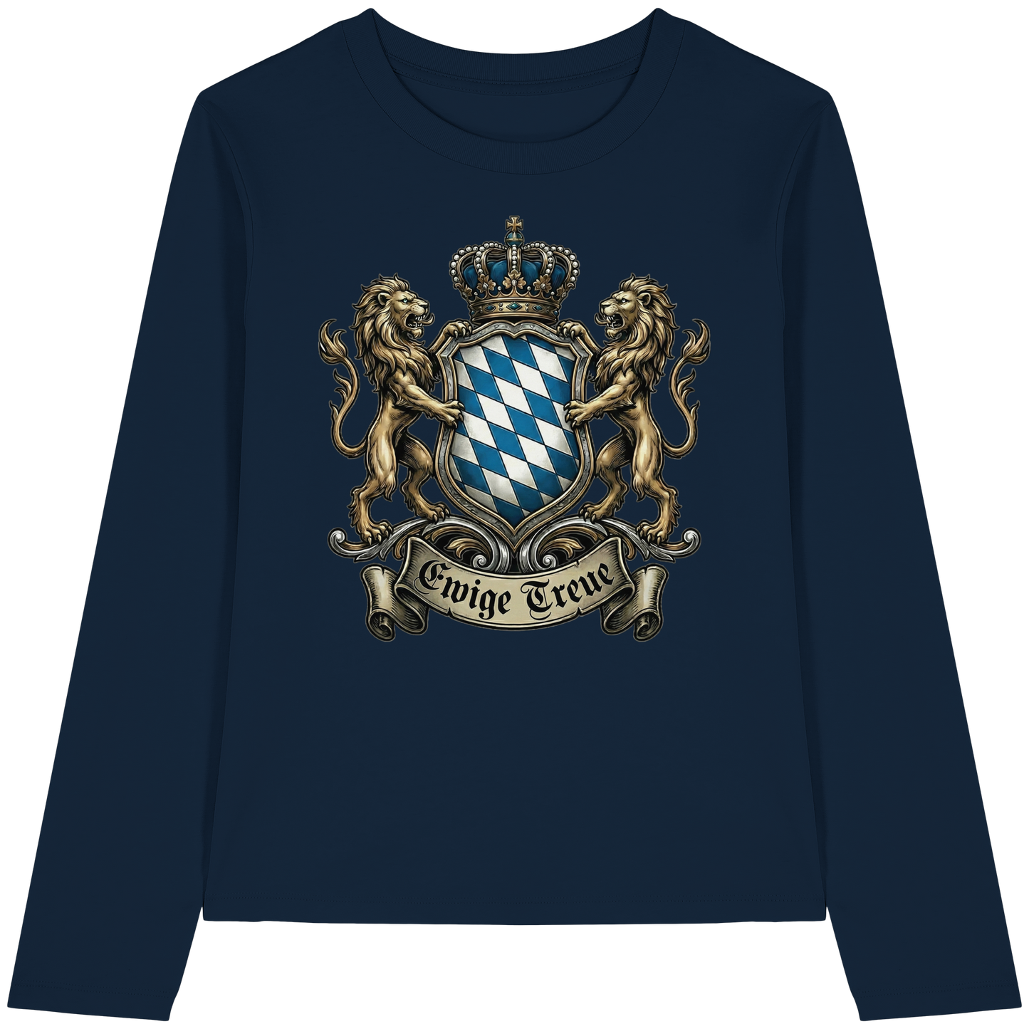 EWIGE TREUE - Womens Organic Longsleeve T-Shirt - BayrischerHumor