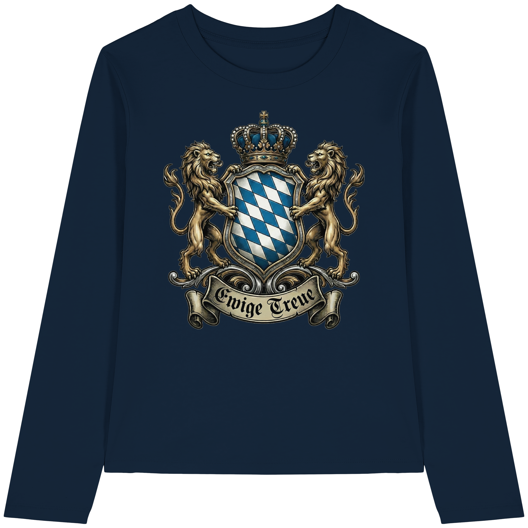 EWIGE TREUE - Womens Organic Longsleeve T-Shirt - BayrischerHumor