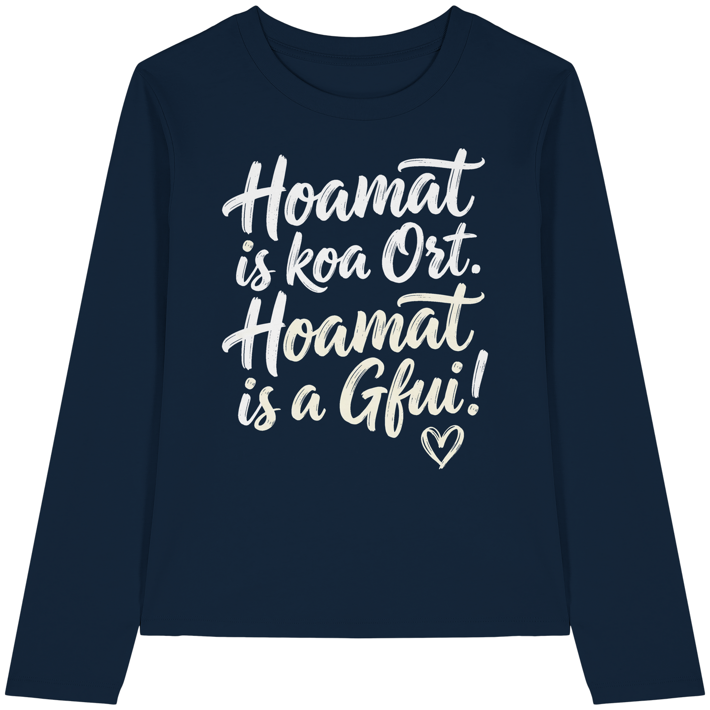 HOAMAT IS KOA ORT. HOAMAT IS A GFUI! - Womens Organic Longsleeve T-Shirt