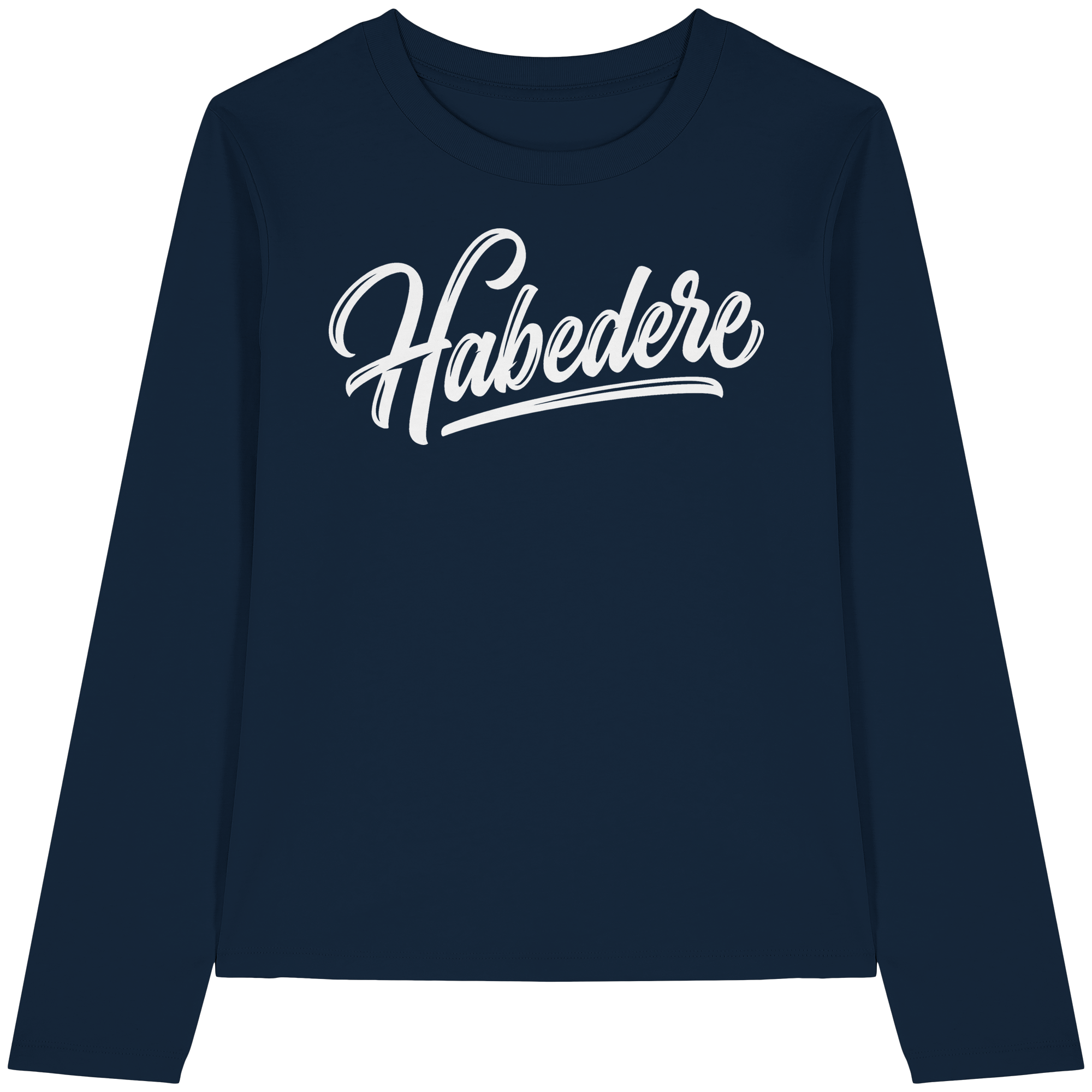 HABEDERE - Womens Organic Longsleeve T-Shirt - BayrischerHumor
