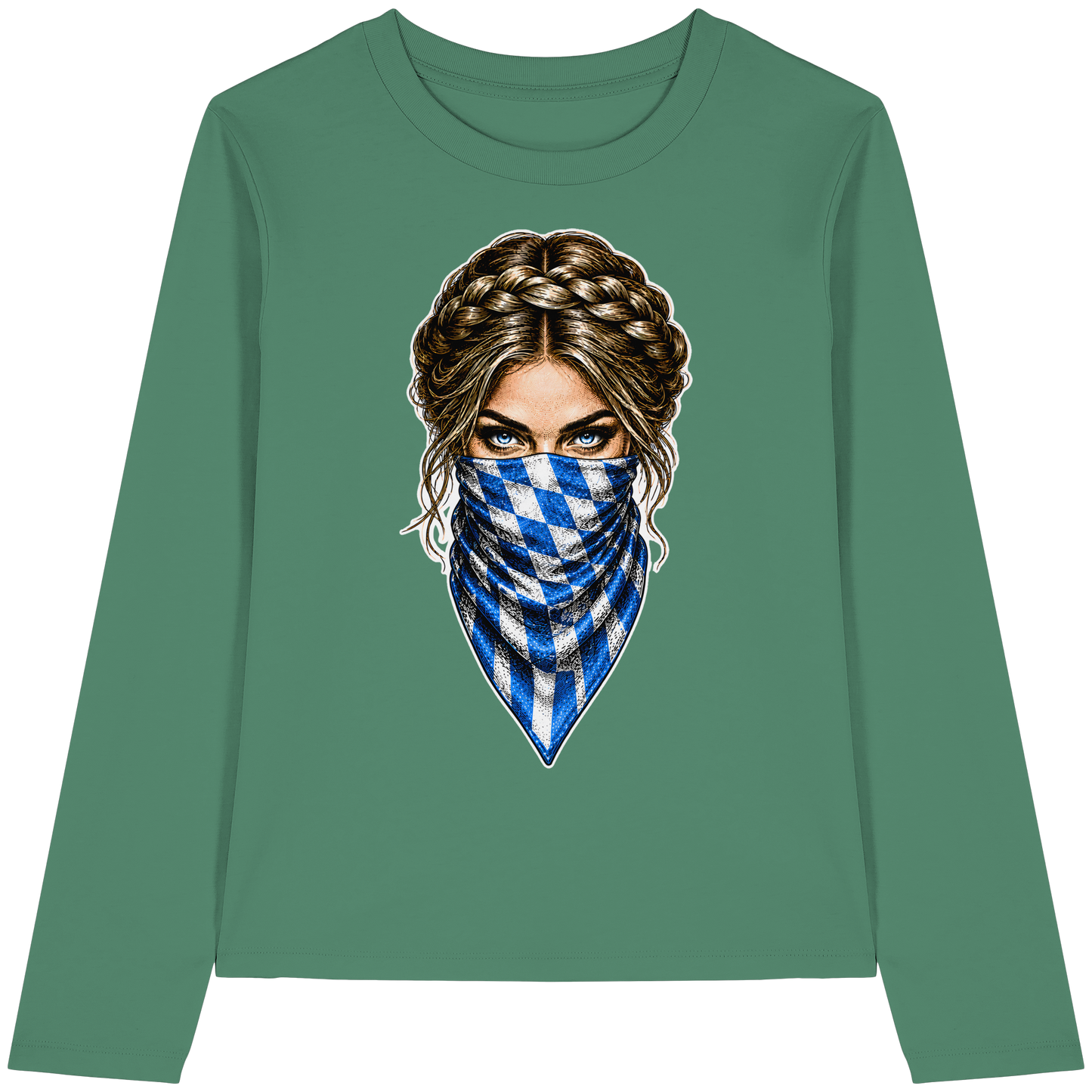 Bayerische Banditin - Womens Organic Longsleeve T-Shirt