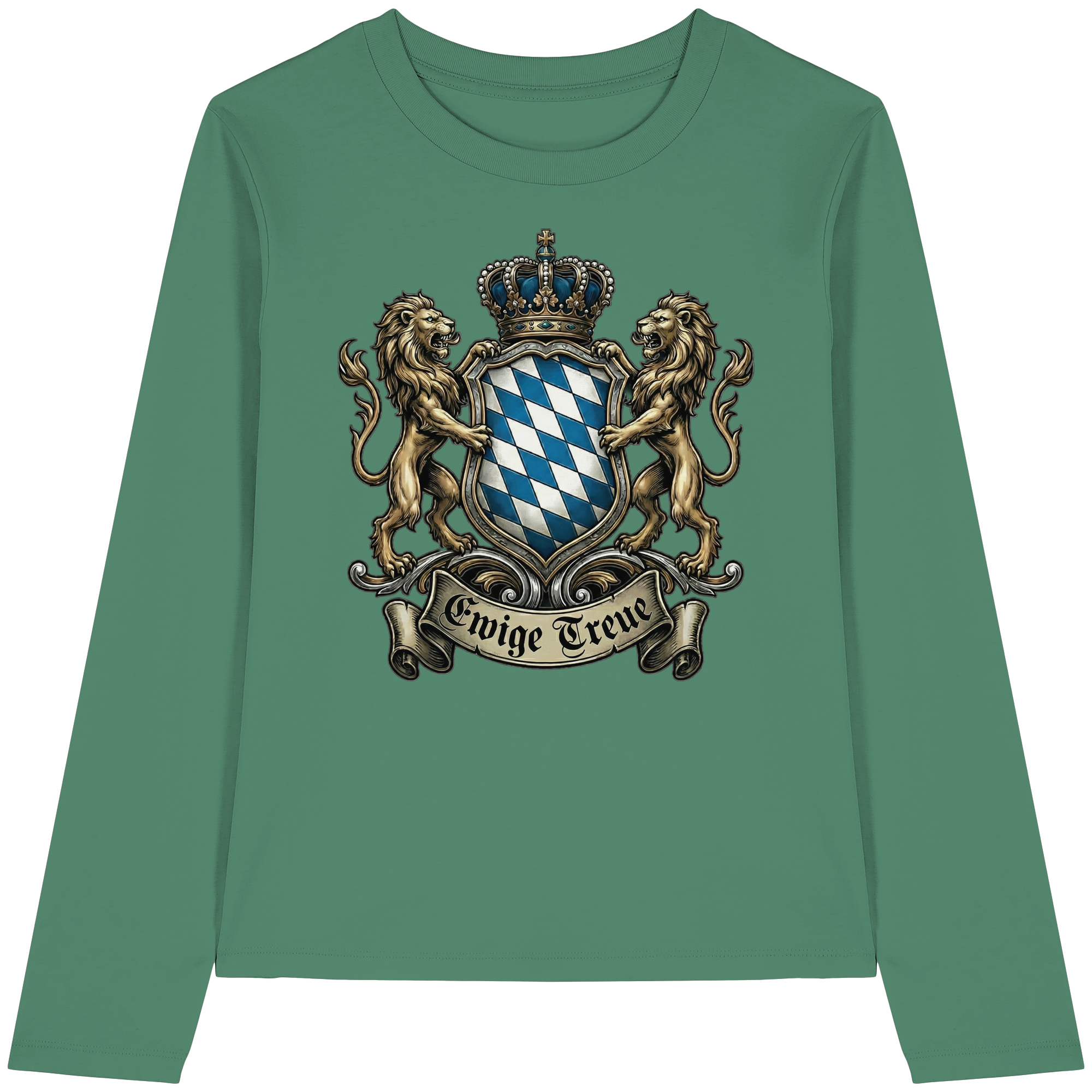 EWIGE TREUE - Womens Organic Longsleeve T-Shirt - BayrischerHumor