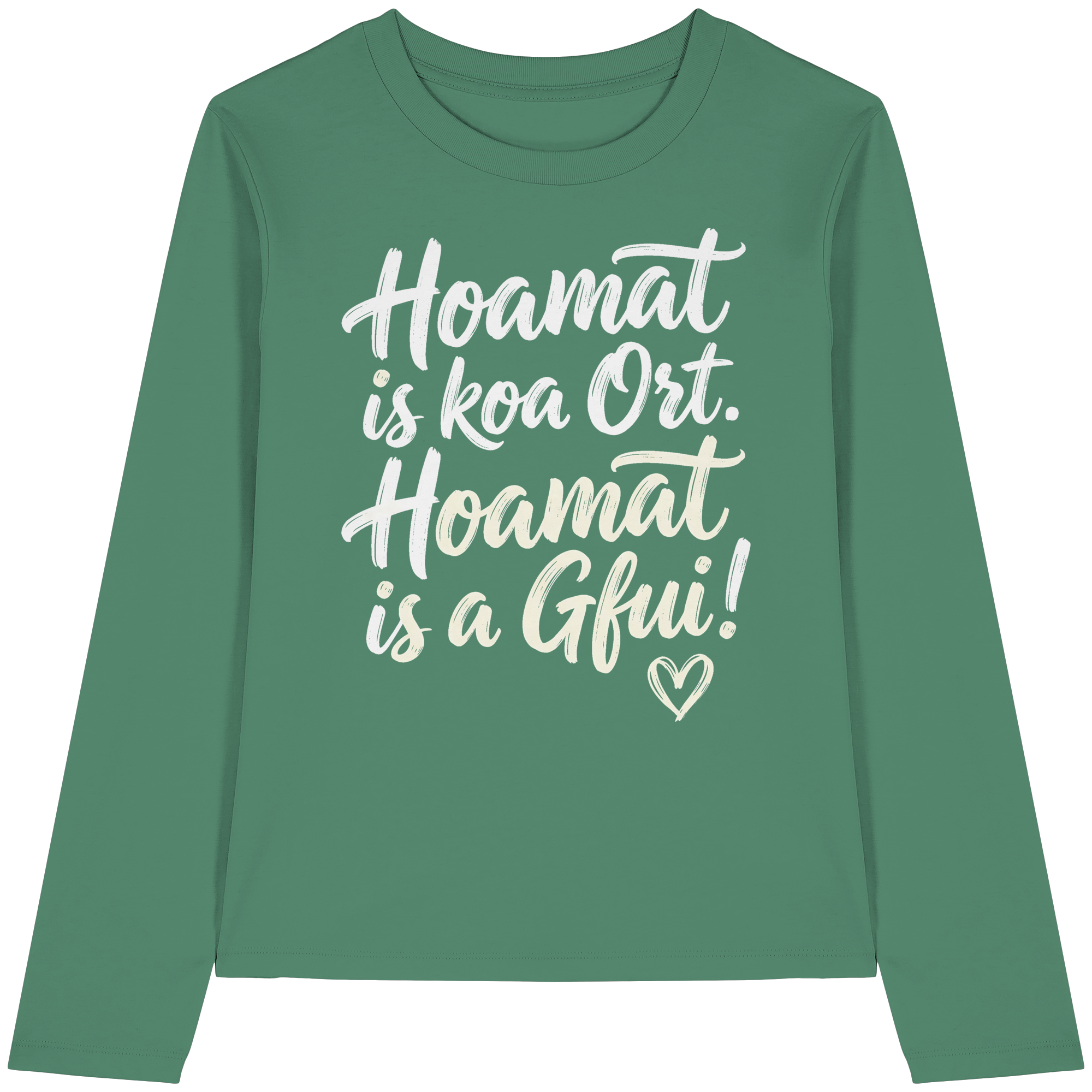 HOAMAT IS KOA ORT. HOAMAT IS A GFUI! - Womens Organic Longsleeve T-Shirt