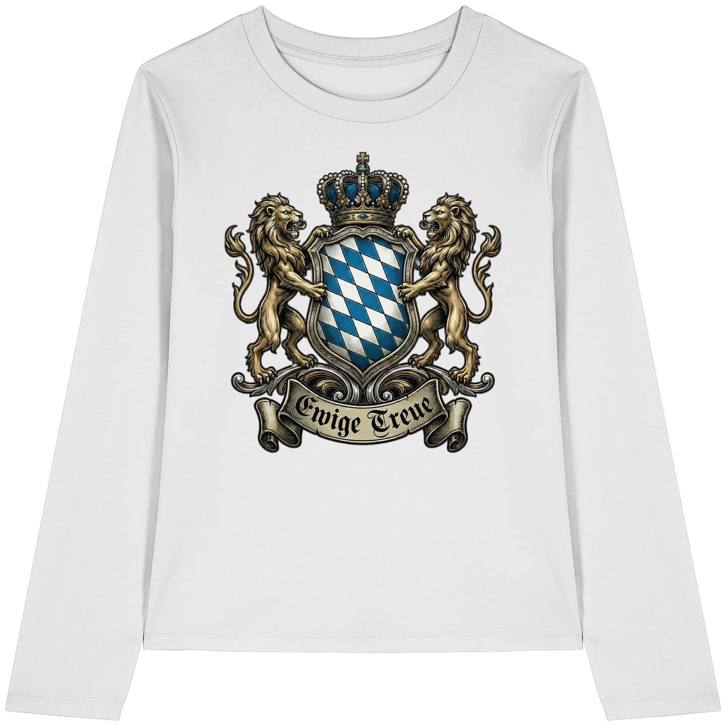 EWIGE TREUE - Womens Organic Longsleeve T-Shirt - BayrischerHumor