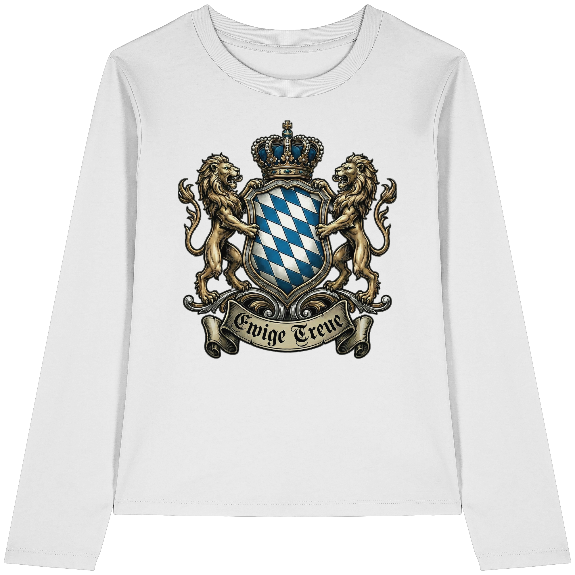EWIGE TREUE - Womens Organic Longsleeve T-Shirt - BayrischerHumor